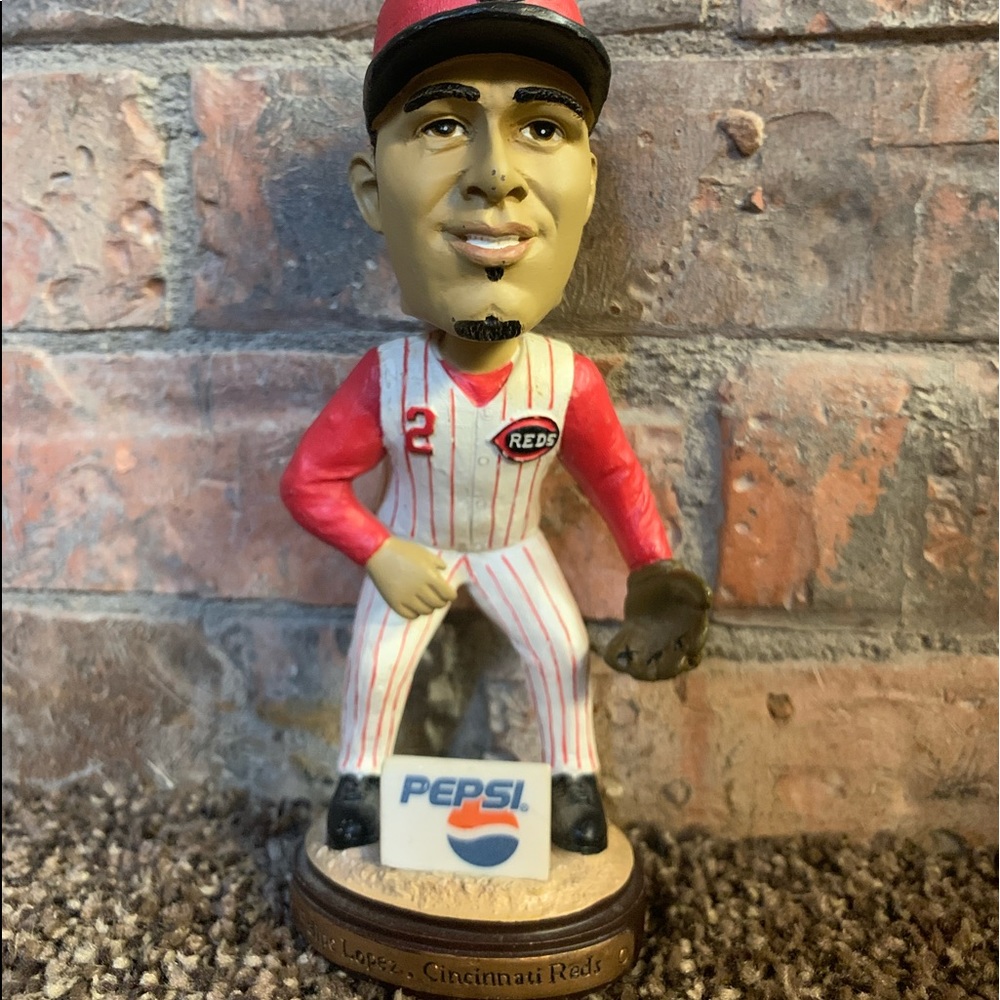 Felipe Lopez Cincinnati Reds Antique Bobblehead